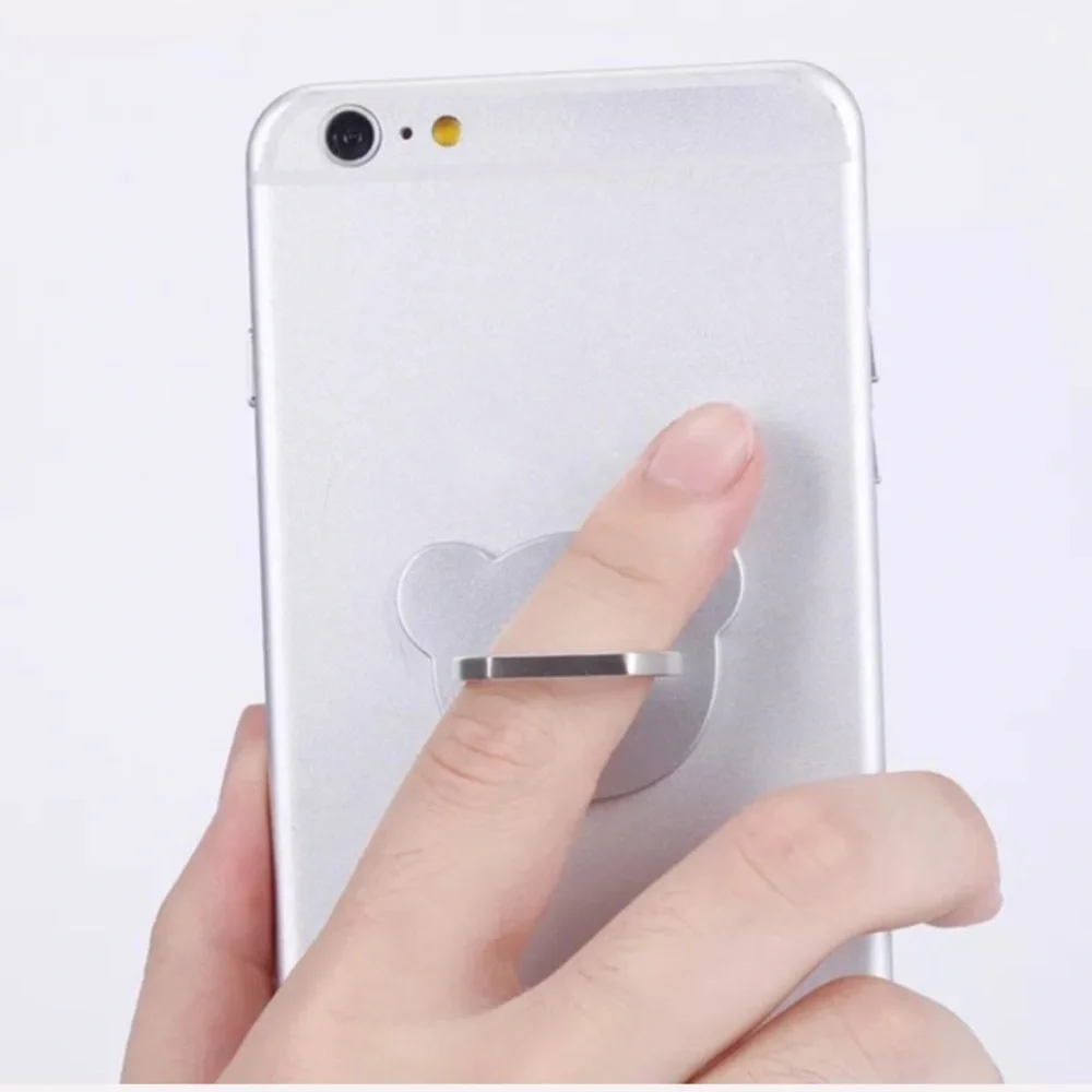 Pink Bear Smartphone Anti Drop Holder